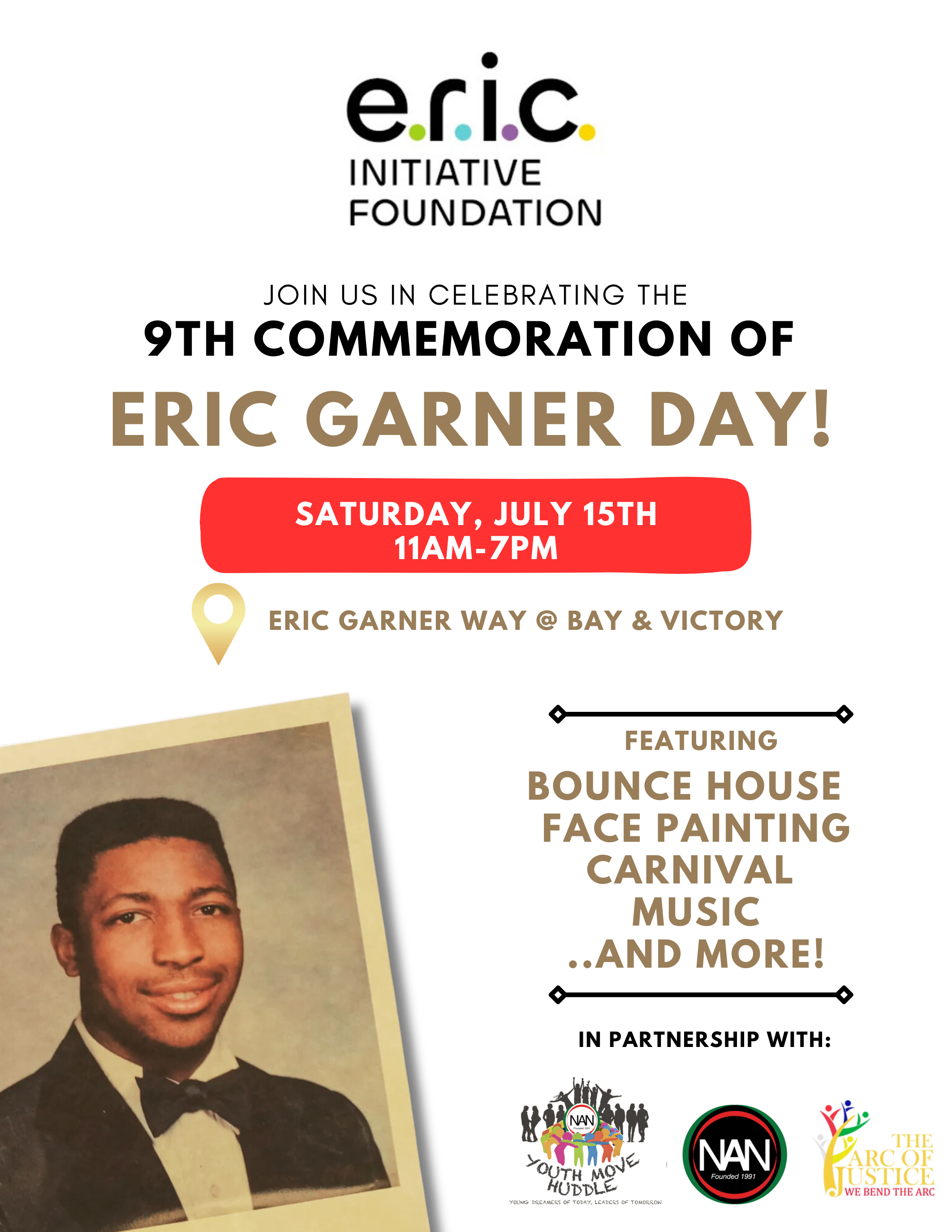 9th Commemoration of Eric Garner Day!